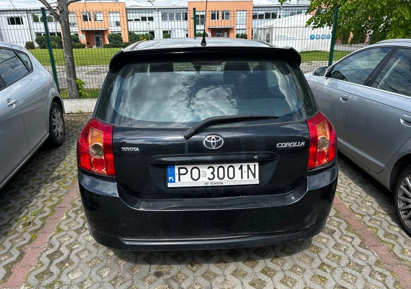 Toyota Corolla cena 11000 przebieg: 209427, rok produkcji 2004 z Poznań małe 137